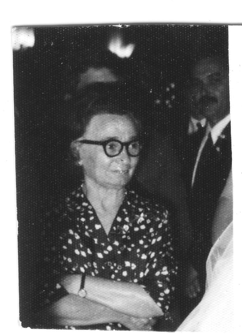 Katharina Knorr en Buenos Aires, en sus últimos años